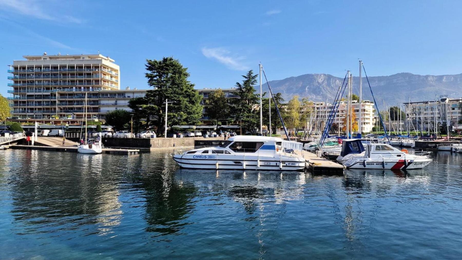 אקס-לה-באינס Residence Les Belles Rives E - Vue Magnifique Et Imprenable Sur Le Lac Du Bourget ! Mae-6774 מראה חיצוני תמונה